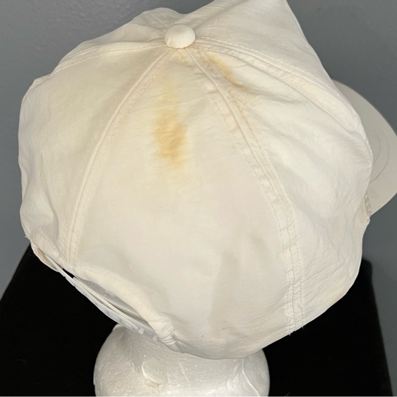 Vintage Cadillac White Hat Snapback Rope Red Hat Cap - Picture 5 of 9